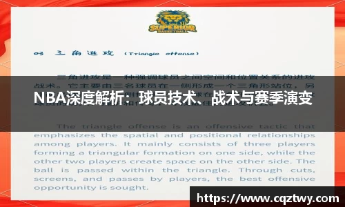 NBA深度解析：球员技术、战术与赛季演变